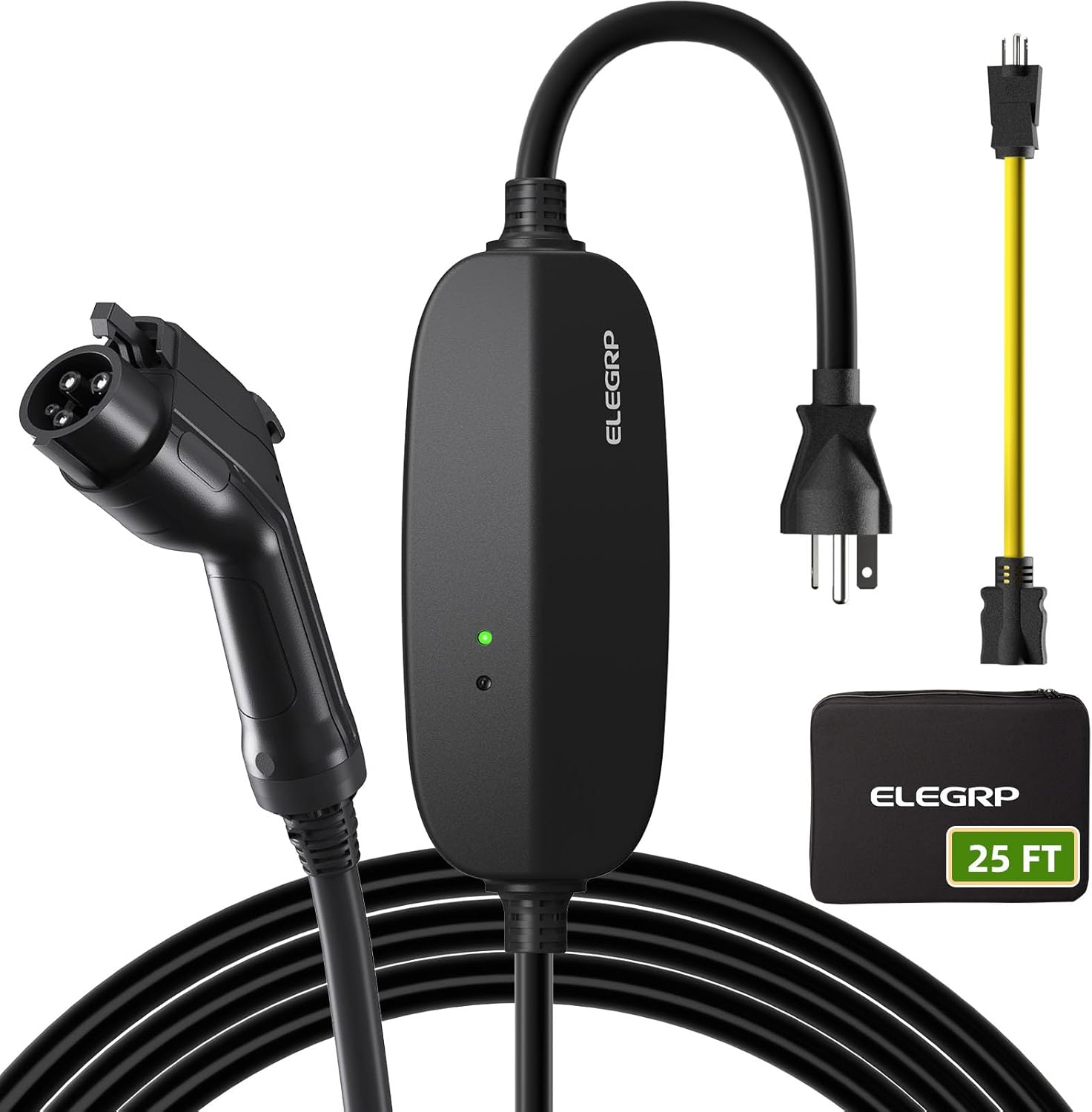 ELEGRP J1772 Ac Fast EV Car Ch - огляд і ціна Portable Ev Charger