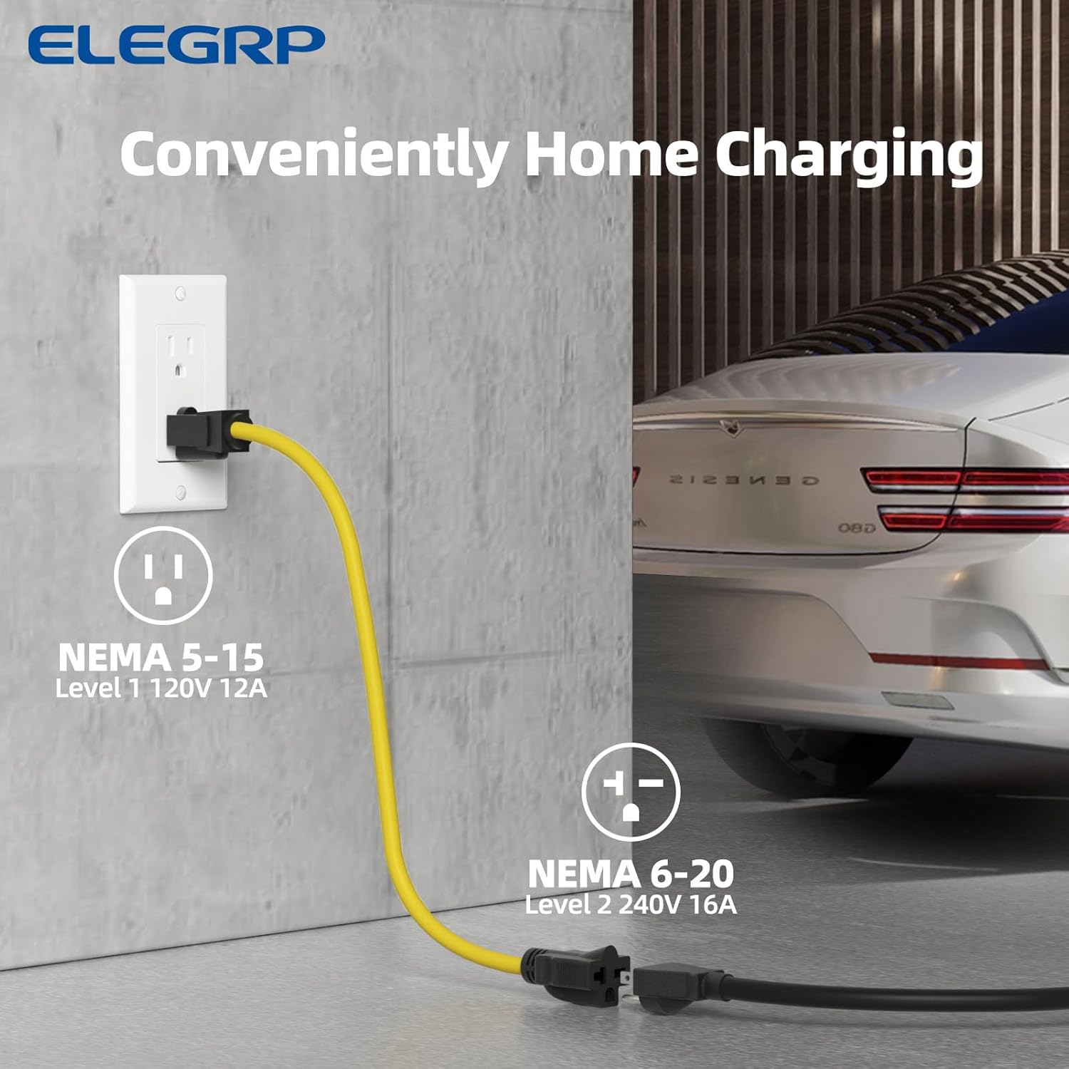 ELEGRP J1772 Ac Fast EV Car Ch - огляд і ціна Portable Ev Charger