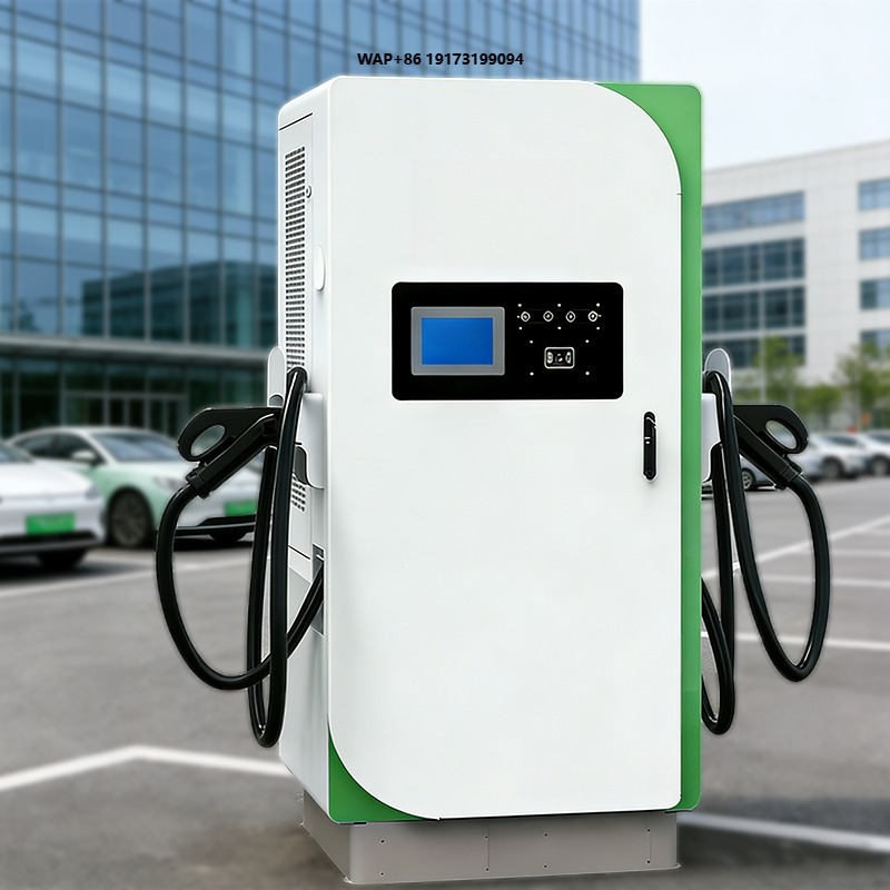 60kw  CCS2+CHAdeMO OCPP Fast C - огляд і ціна Ev Charging Pile
