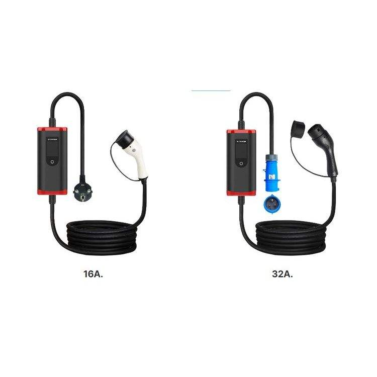 7kw Type 2 (IEC 62196)Portable - огляд і ціна Portable Ev Charger