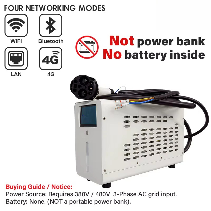 Manufacturer Wholesale 480V 3  - огляд і ціна Portable Ev Charger