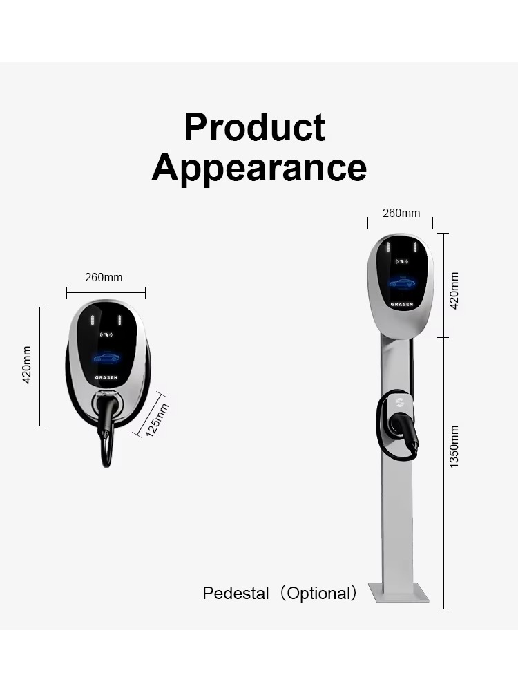 Home EV Charger 7kW 22kW 32A T - огляд і ціна Home Ev Charger