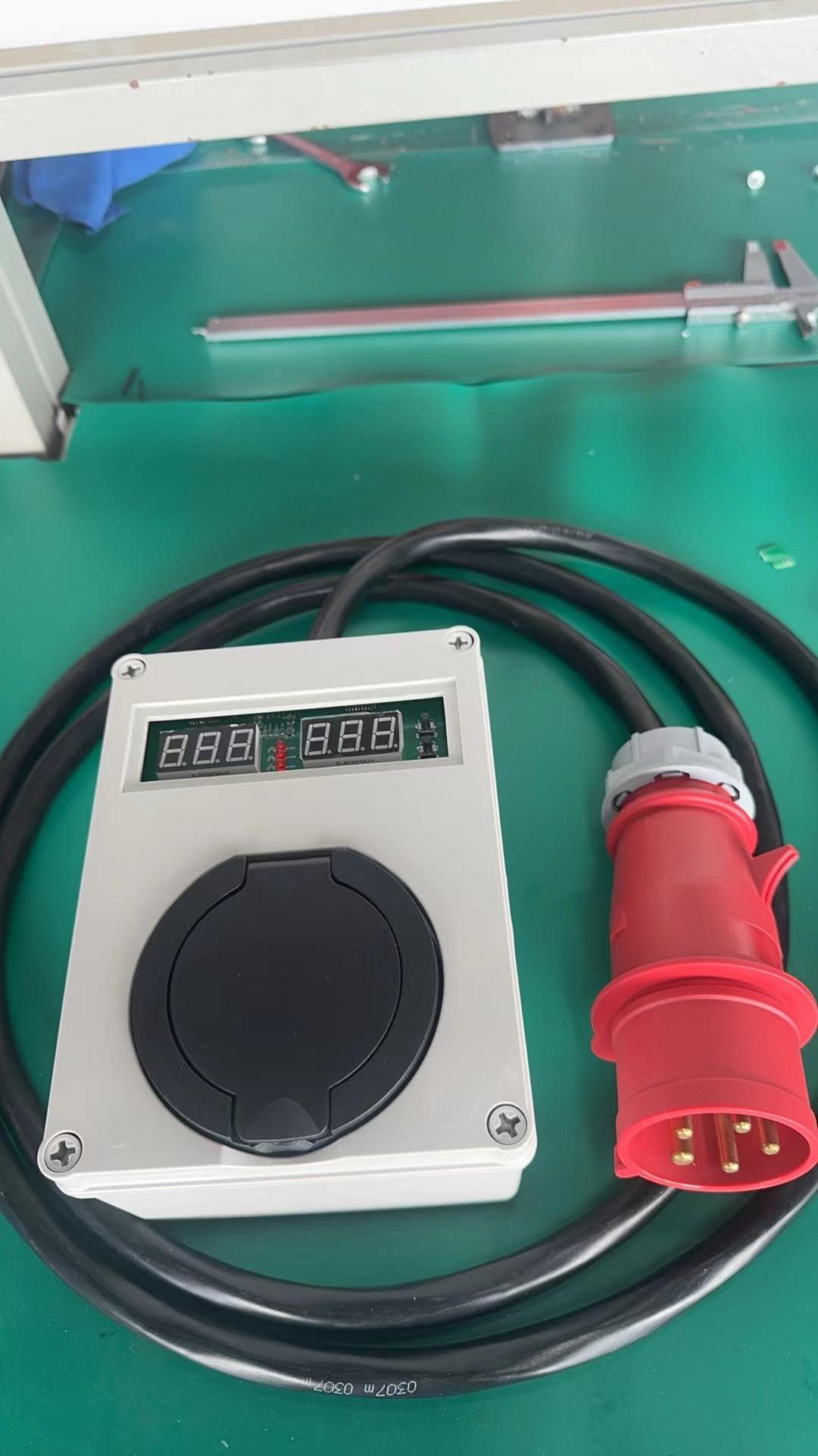 New Mini 16A/32A Smart App Ele - огляд і ціна Portable Ev Charger 32A Type 2 Cee Plug