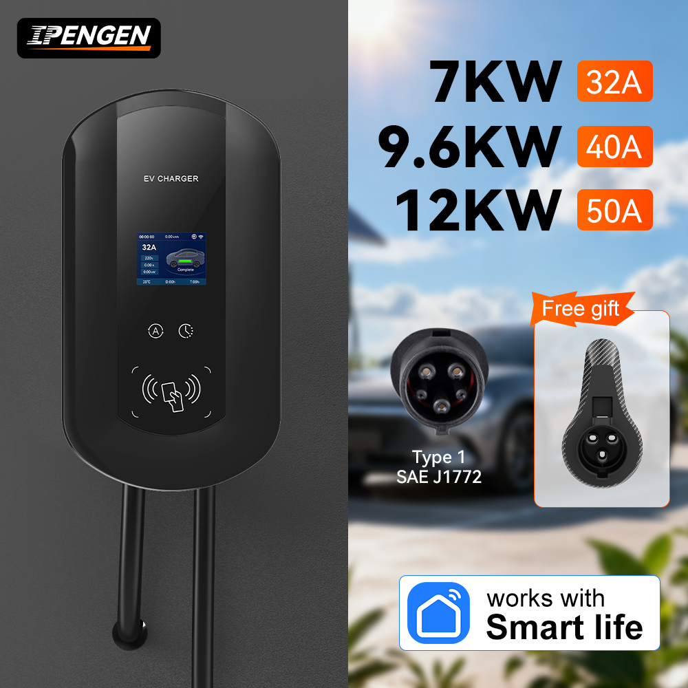 IPENGEN 32A/40A/50A EV Chargin - огляд і ціна Ev Charging Cable